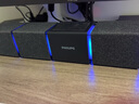 飛利浦（PHILIPS）SPA5600 藍牙音箱電腦音響游戲電競音響桌面家用臺式長(cháng)條音箱 內置麥克風(fēng) 曬單實(shí)拍圖