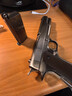 新款AQK-19118代鎢鋼全行程全冰涼空掛快拆發(fā)射器cs裝備黃河玩具 鎢鋼色Aqk1911 曬單實(shí)拍圖