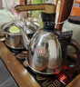 金灶（KAMJOVE）全智能自動(dòng)上水電熱水壺電茶壺全自動(dòng)上水壺電茶爐燒水壺茶具茶臺燒水壺全自動(dòng)一體 K9 0.9L 不銹鋼色 曬單實(shí)拍圖