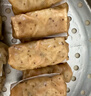 悅味紀 全麥蔬菜卷（西葫蘆雞蛋餡）300g*3包 30個(gè) 手工粗糧早餐 速食 曬單實(shí)拍圖