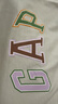 GAP女裝2025夏季新款純棉彩色膠印logo短袖T恤常規(guī)休閑上衣765994 灰白色 S (160/80A) 亞洲尺碼 曬單實(shí)拍圖