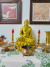 天祥緣 黃銅釋迦牟尼佛佛像擺件家用大日如來(lái)釋迦摩尼佛銅像大號 30號新釋迦佛 曬單實(shí)拍圖