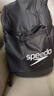 速比濤（Speedo）潘展樂同款游泳包運動訓練健身便捷雙肩包男女背包35升大容量耐 黑色 曬單實拍圖