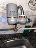 美的（Midea）凈水器水龍頭過(guò)濾器家用自來(lái)水濾水器直飲前置過(guò)濾器廚房衛生間通用除水垢除余氯雙出水可清洗濾芯 一機五芯【四年免換芯】 曬單實(shí)拍圖