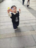 G.DUCKKIDS小黃鴨女童秋季新款三件套洋氣寶寶秋款馬甲長(cháng)袖打底燈芯絨水洗褲 三件套 110 曬單實(shí)拍圖