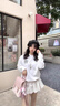 COW&KITTY正品凱蒂貓2025新款學(xué)生風(fēng)可愛(ài)雙肩女士背包生日禮物女生旅游背包 櫻花粉送掛件禮盒 25-12-25 曬單實(shí)拍圖