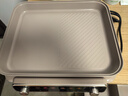 美的（Midea）電火鍋火鍋專用鍋多功能鍋料理烤肉鍋分體式多功能一體電鍋0氟鈦陶電煮鍋HGS352866S 曬單實(shí)拍圖