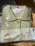 芊之雅（QIANZHIYA）秋冬季空氣棉夾層睡衣套裝女士純棉長(cháng)袖夾棉加厚加棉居家服秋冬天 LST-88084#果綠 L 女165（參考105-125斤） 曬單實(shí)拍圖