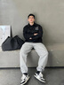 JEANSWEST LIFE真維斯美式休閑褲男2025新款大碼寬松男士運動(dòng)褲黑色潮牌束腳褲男 曬單實(shí)拍圖