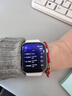Apple/蘋果 Watch Series 10 智能手表GPS款42毫米銀色鋁金屬表殼丹寧色運(yùn)動型表帶M/L MX1K3CH/B 曬單實(shí)拍圖