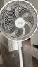 美的（Midea）電風(fēng)扇家用7葉落地扇搖頭電風(fēng)扇循臥室宿舍輕音風(fēng)扇臺(tái)式桌面小型風(fēng)扇臺(tái)地兩用升級(jí)款 白色丨7葉臺(tái)地兩用 曬單實(shí)拍圖