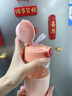 JCZS德國品牌吸管杯孕婦產(chǎn)婦專用水杯躺著喝水帶重力球刻度產(chǎn)檢糖耐玻 【增重力球】【帶刻度/耐高溫】1 曬單實拍圖