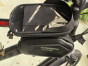 自行車(chē)掛包前梁包公路車(chē)防雨手機收納包適用喜德盛山地車(chē)立體觸屏 硬殼包-黑色2Ｌ 曬單實(shí)拍圖