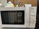 美的（Midea）快捷微波爐 家用小型 360°轉(zhuǎn)盤(pán)加熱 旋鈕操控 易潔內(nèi)膽（M1-L213B） 曬單實(shí)拍圖