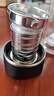 膳魔師（THERMOS）水紋行者款400ml便攜雙層玻璃杯TCGB-400 BK iwaki禮盒套裝A 曬單實(shí)拍圖