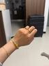 周六福（ZLF） 黃金戒指女款足金999單個(gè)可疊戴光圈尾戒指環(huán)手飾 計價(jià) 沙面15號-1.45g 曬單實(shí)拍圖