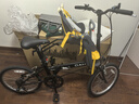 大行（DAHON）D6折疊自行車(chē)20英寸6速入門(mén)級(jí)折疊車(chē)成人學(xué)生通勤休閑單車(chē)KBC061 消光黑 曬單實(shí)拍圖