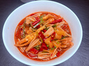 潮夫道椒麻大雜燴750g無(wú)骨雞爪三角骨鴨郡把貢菜休閑解饞網(wǎng)紅零食下酒菜 曬單實(shí)拍圖