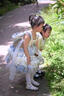 G.DUCKKIDS小黃鴨童裝洛麗塔公主裙夏季兒童連衣裙生日禮服網(wǎng)紗蓬蓬裙甜美風(fēng) 波西米亞風(fēng)吊帶裙+裙撐 100 建議2~3歲（ 90-100cm） 曬單實(shí)拍圖