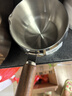 物芯質(zhì)造316L無(wú)涂層不銹鋼寶寶輔食鍋小奶鍋家用可愛(ài)一人食早餐熱奶鍋小鍋 316小奶鍋【胡桃木柄】 12cm 850ml 曬單實(shí)拍圖