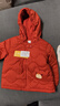 巴拉巴拉兒童羽絨服女童男童2025年冬季寶寶輕薄保暖外套上衣萌趣男寶女寶 紅色小熊仔61003-白鴨絨 100 (充絨量32g) 曬單實(shí)拍圖