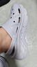 斯凱奇（Skechers）洞洞鞋女士秋季涼拖鞋泡泡鞋厚底增高外穿沙灘鞋踩屎感 曬單實(shí)拍圖