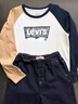Levi's李維斯兒童長(cháng)袖T恤男童女童衛衣2025秋裝新款童裝正品官方 明亮白 150 /72 【建議身高140-152cm】 曬單實(shí)拍圖