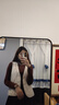 雅鹿羽絨馬甲女2025年秋冬新款輕薄內膽保暖時(shí)尚貼身大衣內搭V領(lǐng)背心 曬單實(shí)拍圖