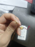 中銀億金合成紅寶石錘紋葫蘆黃金套鏈彩寶鑲嵌足金項鏈生日禮物送女友老婆 6分 古法紅寶錘紋葫蘆套鏈【金重約5.2g】 曬單實(shí)拍圖
