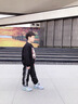 G.DUCKKIDS男童套裝春秋2024年新款洋氣中大童時髦男孩帥氣春秋款衛(wèi)衣兩件套 繩結(jié)兔套裝-黑色 150 cm 建議身高140-150cm9-10 曬單實拍圖