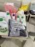 幫手仕 加厚牛筋乳膠手套10雙 橡膠皮防水耐磨洗碗菜衣服家務(wù)保潔廚房衛(wèi)生勞保 大號 曬單實(shí)拍圖