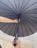京東京造 颶風ProMax雨傘24骨長柄傘大號加固結實抗風男士晴雨傘25寸113cm 曬單實拍圖