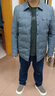 啄木鳥(niǎo)羽絨服男士2025冬季新款爸爸裝翻領(lǐng)保暖輕薄商務(wù)休閑男款羽絨外套 G2210藏青色 XL (180) 約140-155斤 曬單實(shí)拍圖