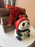 唐朝創(chuàng  )意萌趣小熊貓陶瓷擺件可愛(ài)兒童家居裝飾品辦公室桌面迷你存錢(qián)罐 【熊貓存錢(qián)罐】紅帽-竹子款 曬單實(shí)拍圖