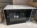 美的（Midea）微波爐家用小型20升轉(zhuǎn)盤加熱 智能菜單 一鍵解凍 殺菌電子除味 薄膜按鍵（M1-L213C） 曬單實(shí)拍圖