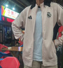 SMVP2526皇馬訓練服秋冬長(cháng)袖夾克外套足球服秋冬款運動(dòng)賽前服 2425米黃皇馬 2XL 曬單實(shí)拍圖