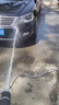 得力（deli）高壓家用洗車(chē)水槍噴頭水龍頭強力洗地自來(lái)水增壓噴頭洗車(chē)刷車(chē)神器 【聚能強壓】10米抗壓防爆水管 曬單實(shí)拍圖