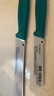 維氏（VICTORINOX）水果刀廚具餐刀瑞士軍刀進(jìn)口不銹鋼刀具鋒利鋸齒西瓜波紋刀削皮刀 水果刀兩件套綠色-2025新款 曬單實(shí)拍圖