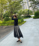 星期六法式瑪麗珍鞋女鞋2025新款四季粗跟真皮晚晚單鞋芭蕾風(fēng)休閑小皮鞋 黑色 【跟高3.7CM】 37 (235mm) 曬單實(shí)拍圖