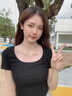唯一（Winy）一克拉莫桑鉆銀項鏈2025新款吊墜生日送女朋友老婆七夕情人節禮物 曬單實(shí)拍圖