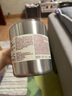 無(wú)印良品（MUJI）不銹鋼雙層馬克杯 大容量男女辦公學(xué)生水杯茶杯咖啡杯 銀色 490ml 曬單實(shí)拍圖