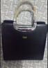 Cuud牛皮女包時(shí)尚大氣手提包女商務(wù)氣質(zhì)通勤職業(yè)女大包新年情人節禮物 黑色 曬單實(shí)拍圖