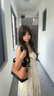 Cinvai&Krose包包女式2025秋冬新款牛角包麂皮絨hobo斜挎包單肩包輕奢節日禮物 Khaki卡其色【贈送禮袋代寫(xiě)賀卡】 曬單實(shí)拍圖