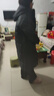 宏資琦羽絨棉服女冬季2025新款加厚中長(cháng)款棉衣外套寬松過(guò)膝長(cháng)款棉襖超厚 黑色 M （建議101—115斤） 曬單實(shí)拍圖