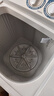美的（Midea）雙桶洗衣機8kg大容量家用品質(zhì)雙電機凈洗科技同洗同脫 二級能效 MP8DS136 曬單實(shí)拍圖