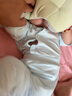 小三月6一12月嬰兒夏裝新生男女寶寶冰絲莫代爾3月兩件套分體薄款衣服夏   F2和D180莫代爾白色 80碼,建議17-21斤 曬單實(shí)拍圖