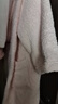戴維貝拉女童家居服男童浴袍秋冬兒童女寶寶小童連帽睡袍 曬單實(shí)拍圖