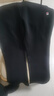 FILA 斐樂(lè )官方男裝針織長(cháng)褲秋冬時(shí)尚基礎直口商務(wù)通勤休閑褲子男 正黑色-BK 2XL 185/92A/XXL 曬單實(shí)拍圖