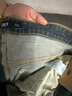 森馬（Semir）森柔牛仔|牛仔褲男貓須復古做舊直筒褲2025冬季長(cháng)褲109725124102 曬單實(shí)拍圖
