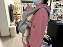 ERGObaby二狗背帶嬰兒抱娃神器四季透氣外出旅行遛娃神器breeze解放雙手 【店長力薦】breeze透氣款珍珠灰 曬單實拍圖